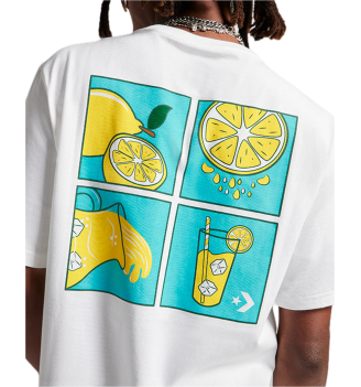 Maglietta Converse How To Lemonade Bianco | Converse | 
