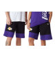 Pantaloncini New Era Nba Colour Block Los Angeles Lakers Viola E Nero | New Era | 