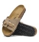 Ciabatte Birkenstock Oita Braided Suede Leather Taupe Marrone Beige | Birkenstock | 