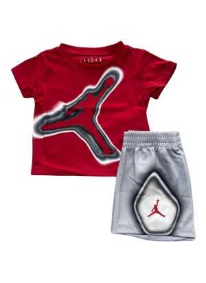 Completo Nike Jordan Air Heat Map Set Rosso E Grigio 85D167-G3A