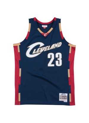 Canotta Mitchell & Ness Lebron James 23 Swingman Cleveland Cavaliers Blu Navy SMJYGS18156-CCANAVY08LJA