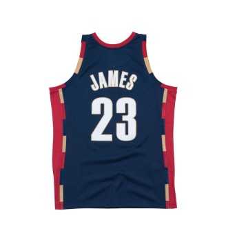 Canotta Mitchell & Ness Lebron James 23 Swingman Cleveland Cavaliers Blu Navy | Mitchell & Ness | 
