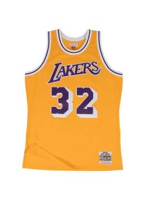Canotta Mitchell & Ness Magic Jackson 32 Swingman Los Angeles Lakers Giallo SMJYGS18175-LALLTGD8