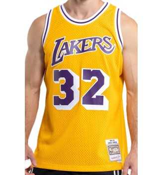 Canotta Mitchell & Ness Magic Jackson 32 Swingman Los Angeles Lakers Giallo | Mitchell & Ness | 