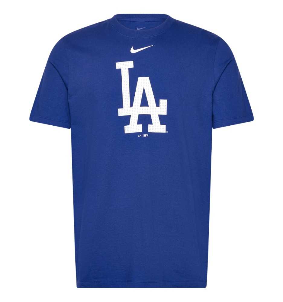 Maglietta Nike Fuse Large Logo Los Angeles Dodgers Rush Blu N199-4EW-LD