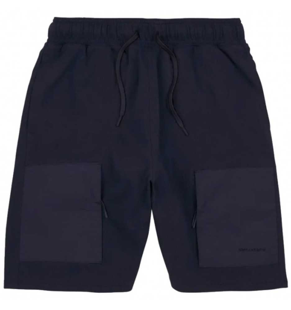 Pantaloncini Converse Wordmark Knit 22Cm Nero 10026449-A01