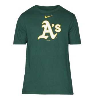 Maglietta Nike Fuse Large Logo Oakland Athletics Pro Verde N199-3EY-FZ-CJP