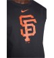 Maglietta Nike Fuse Large Logo San Francisco Giants Nero | Nike | 