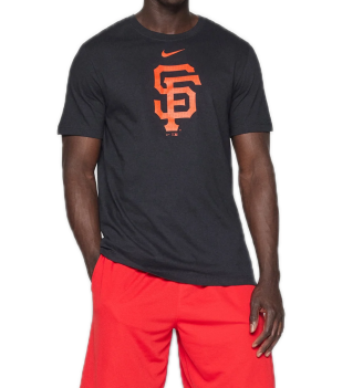 Maglietta Nike Fuse Large Logo San Francisco Giants Nero | Nike | 