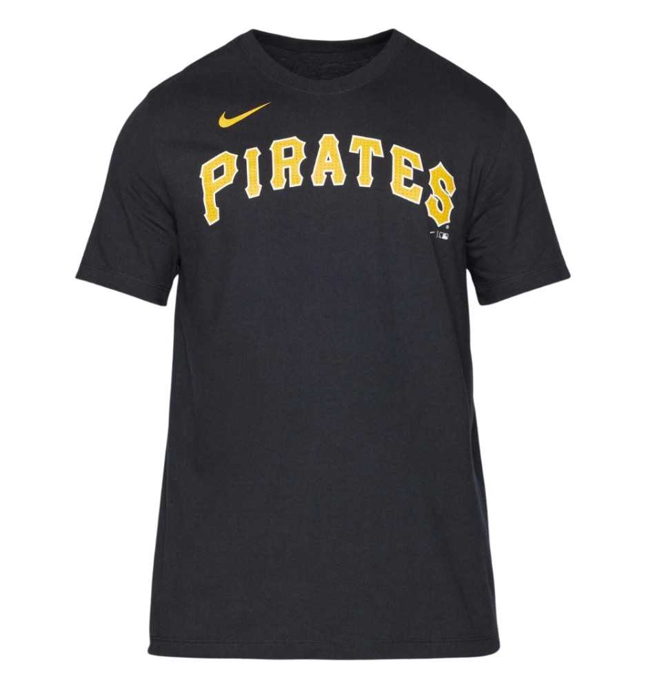 Maglietta Nike Fuse Wordmark Pittsburgh Pirates Nero N199-00A-PTB-0U5