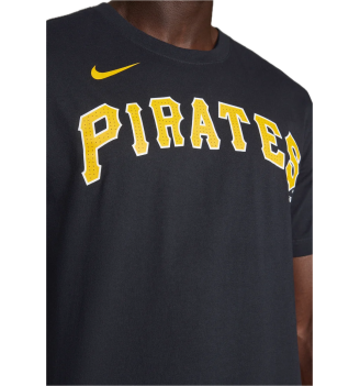 Maglietta Nike Fuse Wordmark Pittsburgh Pirates Nero | Nike | 