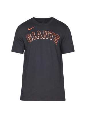 Maglietta Nike Fuse Wordmark San Francisco Giants Nero N199-00A-GIA-0U5
