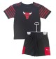 Completo Outerstuff Victory Pass Poly Interlock Set Chicago Bulls Nero | 