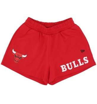 Pantaloncini New Era Nba Team Logo Chicago Bulls Rosso 60435346