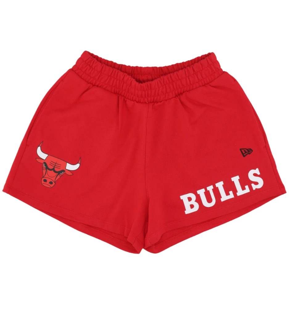 Pantaloncini New Era Nba Team Logo Chicago Bulls Rosso 60435346