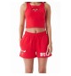 Pantaloncini New Era Nba Team Logo Chicago Bulls Rosso | New Era | 