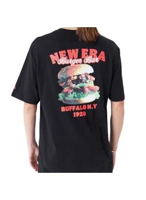 Maglietta New Era Food Graphic Oversize Nero 60435396
