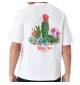 Maglietta New Era Cactus Graphic Oversize Bianco 60435398