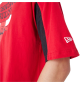 Maglietta New Era Nba Mesh Panel Oversize Chicago Bulls Rosso E Nero | New Era | 