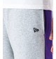 Pantaloncini New Era Nba Mesh Panel Oversize Los Angeles Lakers Grigio E Viola | New Era | 