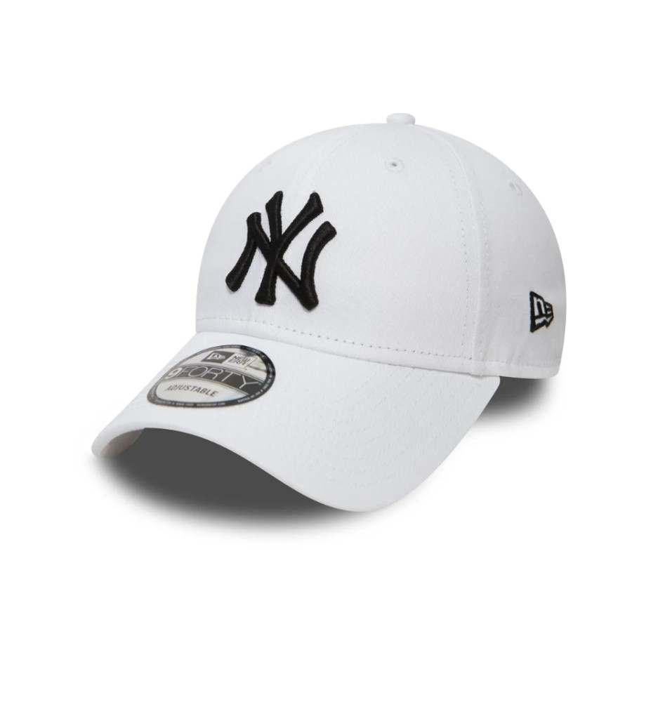 Cappello New Era 9Forty Leag Basic New York Yankees Essential Uk Bianco 10745455