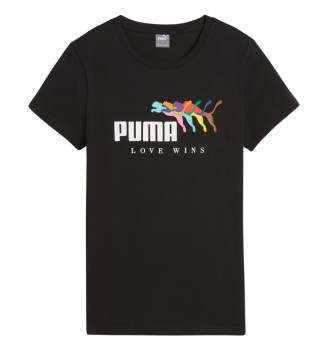 Maglietta Puma Ess+ Love Wins Pride Nero 679996-01
