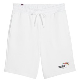 Pantaloncini Puma Ess+ Love Wins Pride 23Cm U Bianco 680002-02