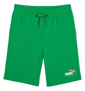 Pantaloncini Puma Ess+ Love Wins Pride 23Cm U Verde 680002-36