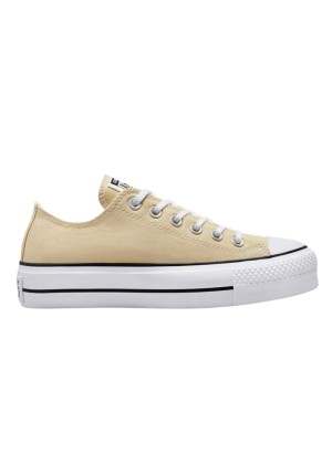 Scarpe Converse Chuck Taylor All Star Lift Ox Oat Milk Beige A03542C