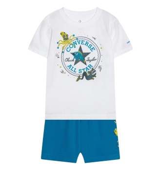 Completo Converse Deep Sea Cruisers Set Bianco E Blu