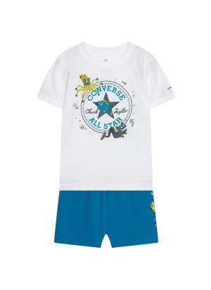 Completo Converse Deep Sea Cruisers Set Bianco E Blu