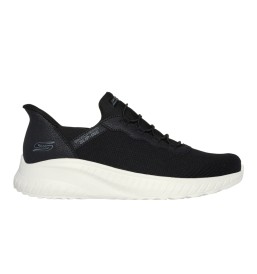Scarpe Skechers Slip Ins Bobs Sport Squad Chaos Dai U Nero E Bianco 118300 BLK