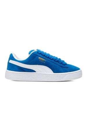 Scarpe Puma Suede Xl Jr Blu 396577-01