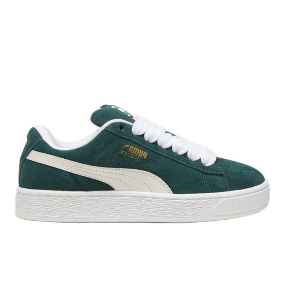 Scarpe Puma Suede Xl Jr Verde Scuro 396577-17