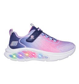 Scarpe Skechers Rainbow Cruisers Lights Up Luce Blu E Multicolore 303721L NVMT