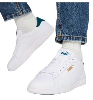 Scarpe Puma Smash 3.0 L Bianco E Verde | Puma | 