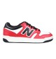 Scarpe New Balance 480 Team Kids Bianco Nero E Rosso GSB480TT