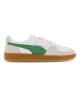 Scarpe Puma Palermo In Pelle Unisex Bianco E Verde 396464-07