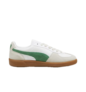 Scarpe Puma Palermo In Pelle Unisex Bianco E Verde | Puma | 