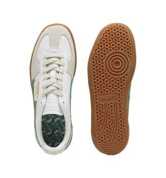 Scarpe Puma Palermo In Pelle Unisex Bianco E Verde | Puma | 