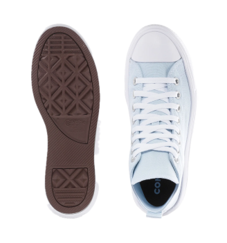 Scarpe Converse Chuck Taylor All Star Move Hi Winter Slay Bianco E Celeste | Converse | 