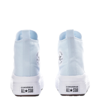 Scarpe Converse Chuck Taylor All Star Move Hi Winter Slay Bianco E Celeste | Converse | 