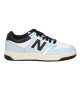 Scarpe New Balance 480 Bright Kids Bianco E Celeste
