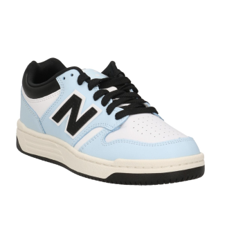 Scarpe New Balance 480 Bright Kids Bianco E Celeste | New Balance | 