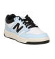 Scarpe New Balance 480 Bright Kids Bianco E Celeste | New Balance | 