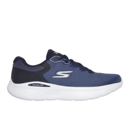 Scarpe Skechers Go Run Lite Anchorage Blu Navy E Bianco 220898 NVY