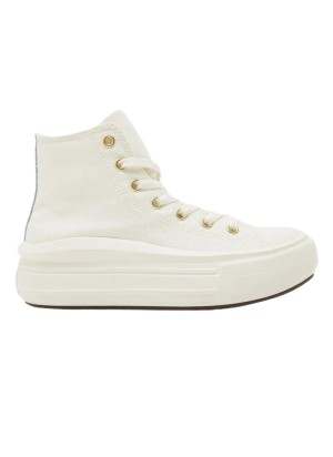 Scarpe Converse Chuck Taylor All Star Move Platform Bambini Egret Bianco Avorio A08385C