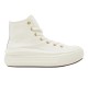 Scarpe Converse Chuck Taylor All Star Move Platform Bambini Egret Bianco Avorio A08385C