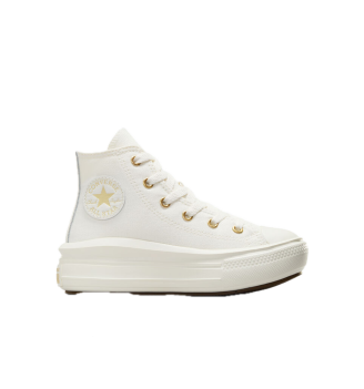 Scarpe Converse Chuck Taylor All Star Move Platform Bambini Egret Bianco Avorio | Converse | 