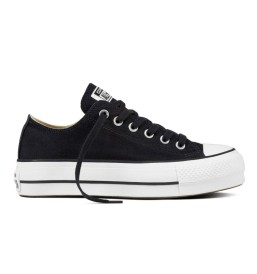 Scarpe Converse Chuck Taylor All Star Platform Canvas Ox Nero 560250C